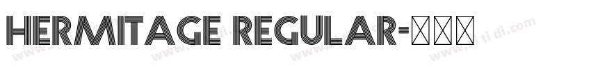 Hermitage Regular字体转换